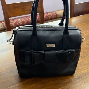 Kate Spade Black Bow Satchel